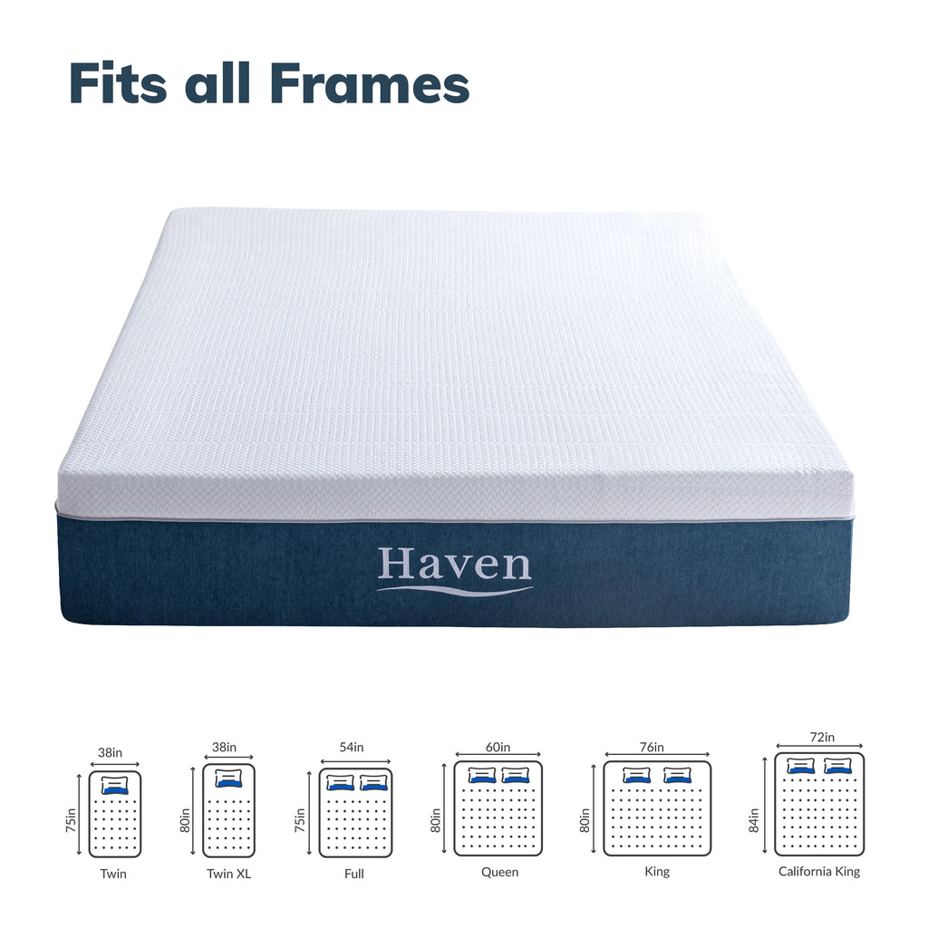 12 inch Cooling Gel Memory Foam Full Size Mattress G824699