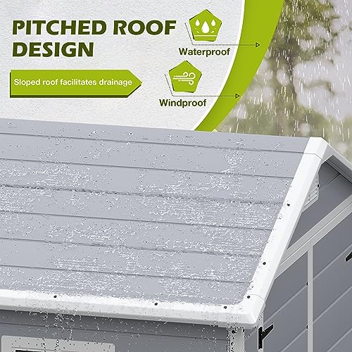 6 X 4 FT Resin Outdoor Storage Shed I307