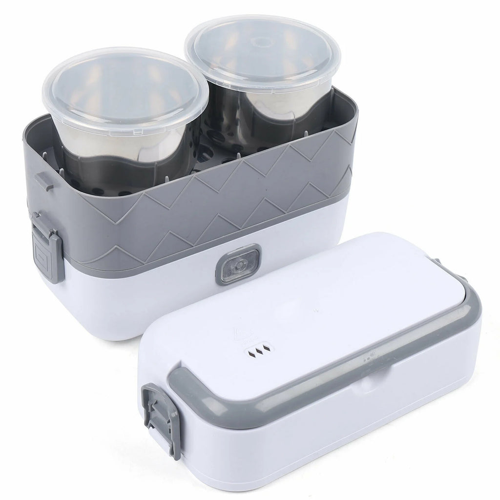 Portable Electric Lunch Box Food Heater Steamer Rice Cooker Q6297