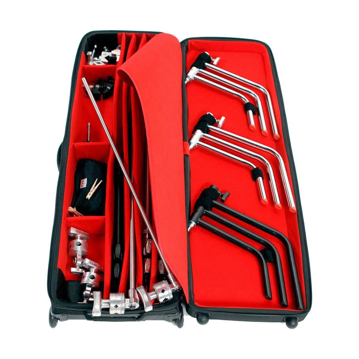 Rolling Carry Kitbag for 3 Removable Base C-Stands S807