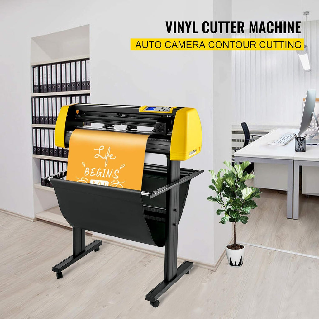 Vinyl Cutter Machine, 34 in Plotter Printer with Floor Stand U2184