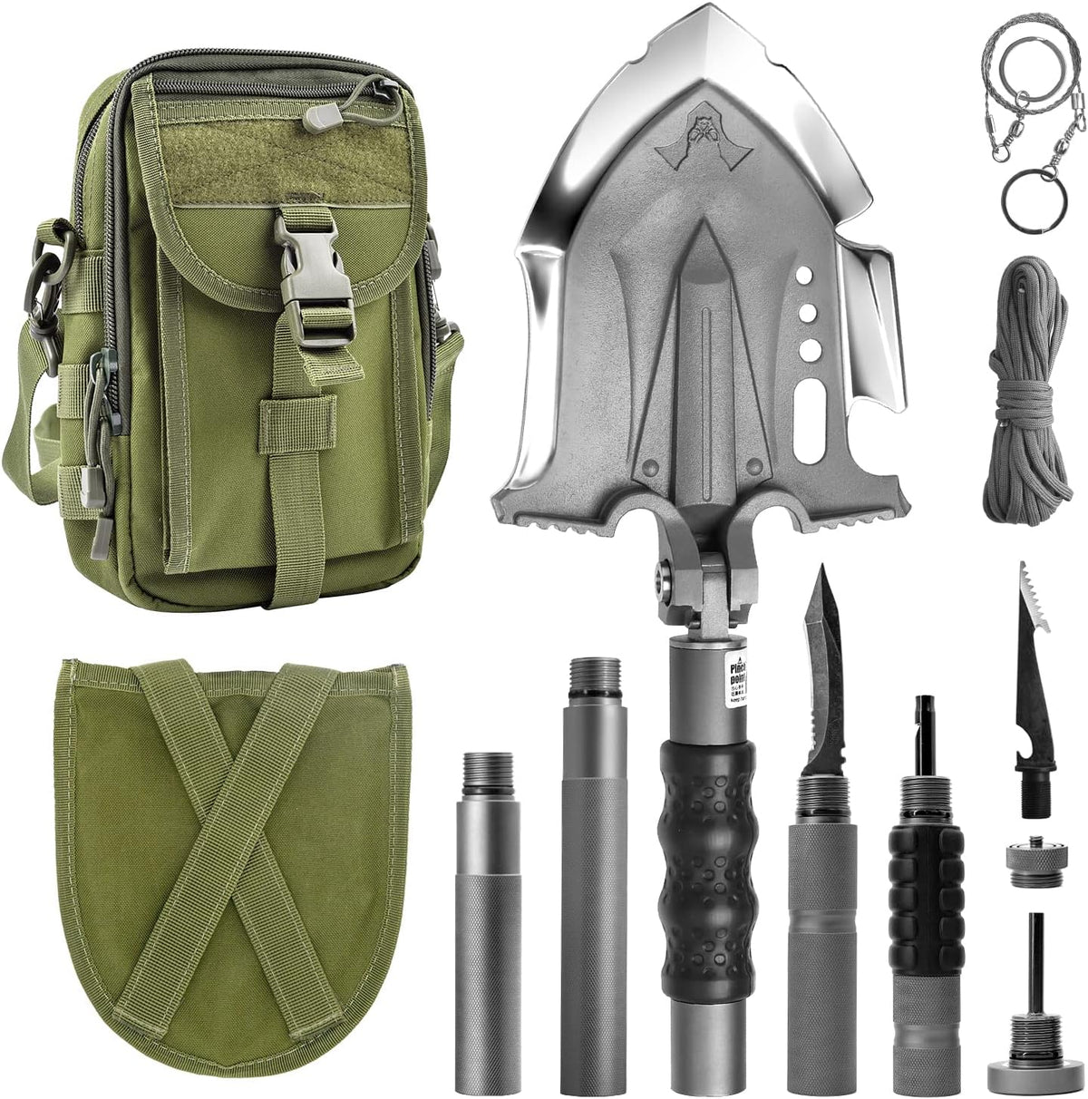 Folding Multifunctional Camping Shovel E243178