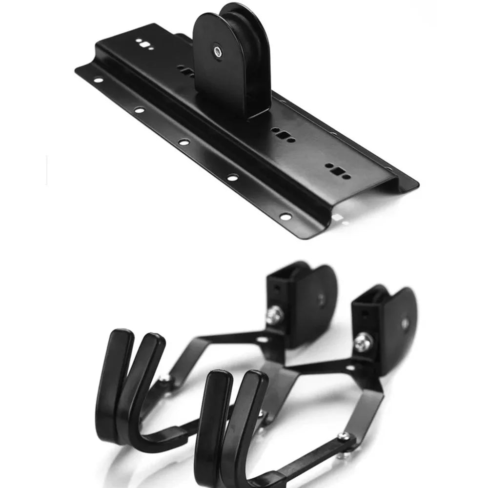 Bike Lift Pulley System Overhead Bike Rack with 60kg Bearing Y5622