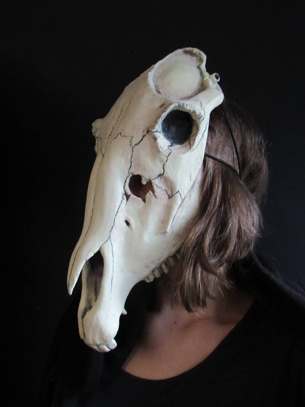 Horse Skull Mask Animal Cosplay Accessories E854