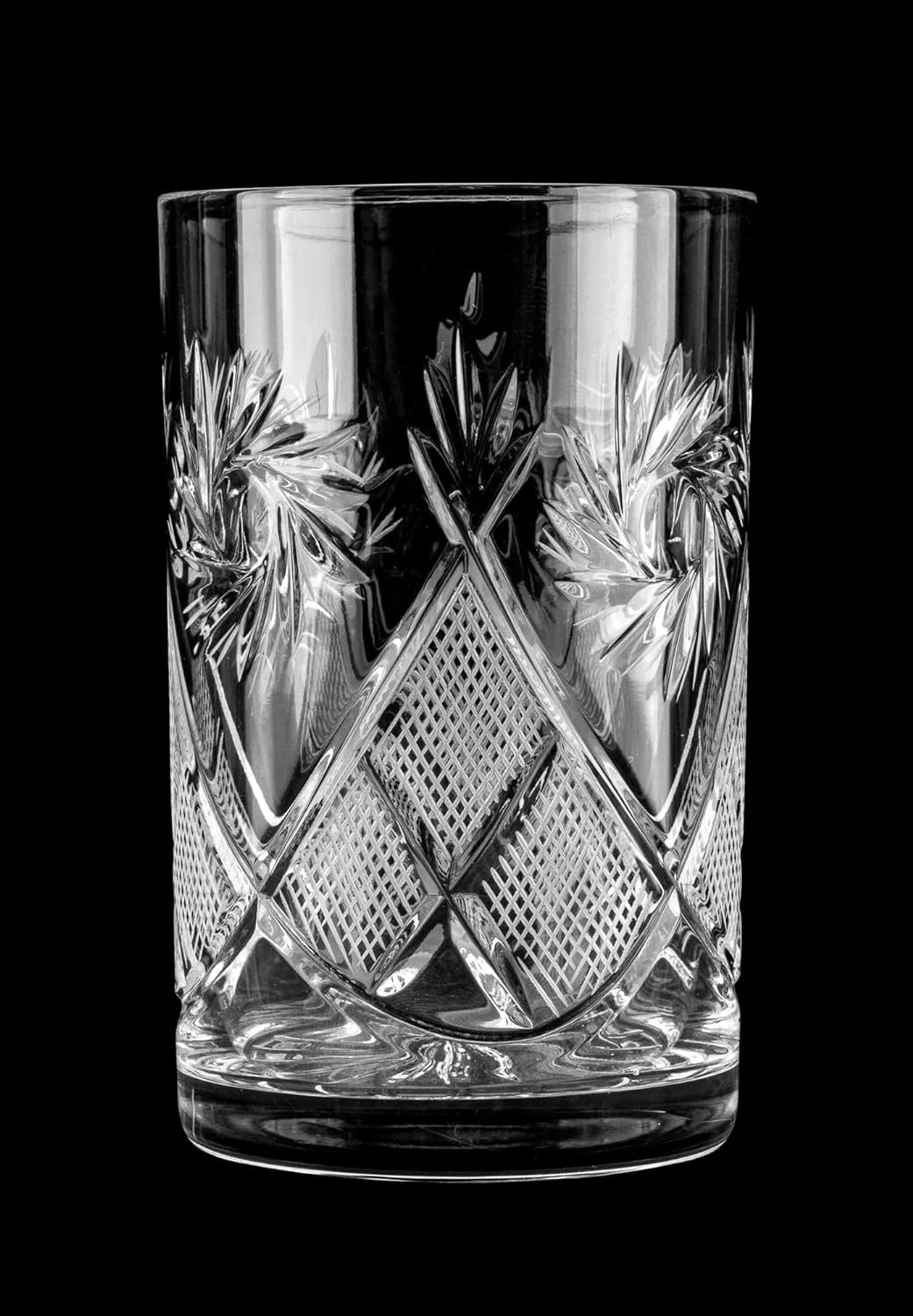 Hand Made Vintage Russian Crystal Beverage Glasses Y194827