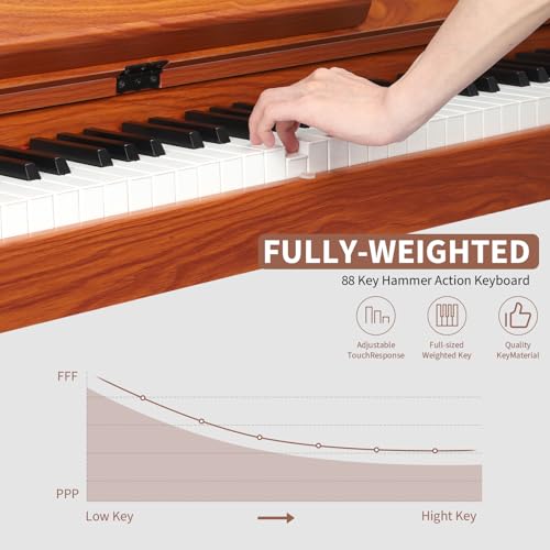 88 Key Weighted Digital Piano N8934