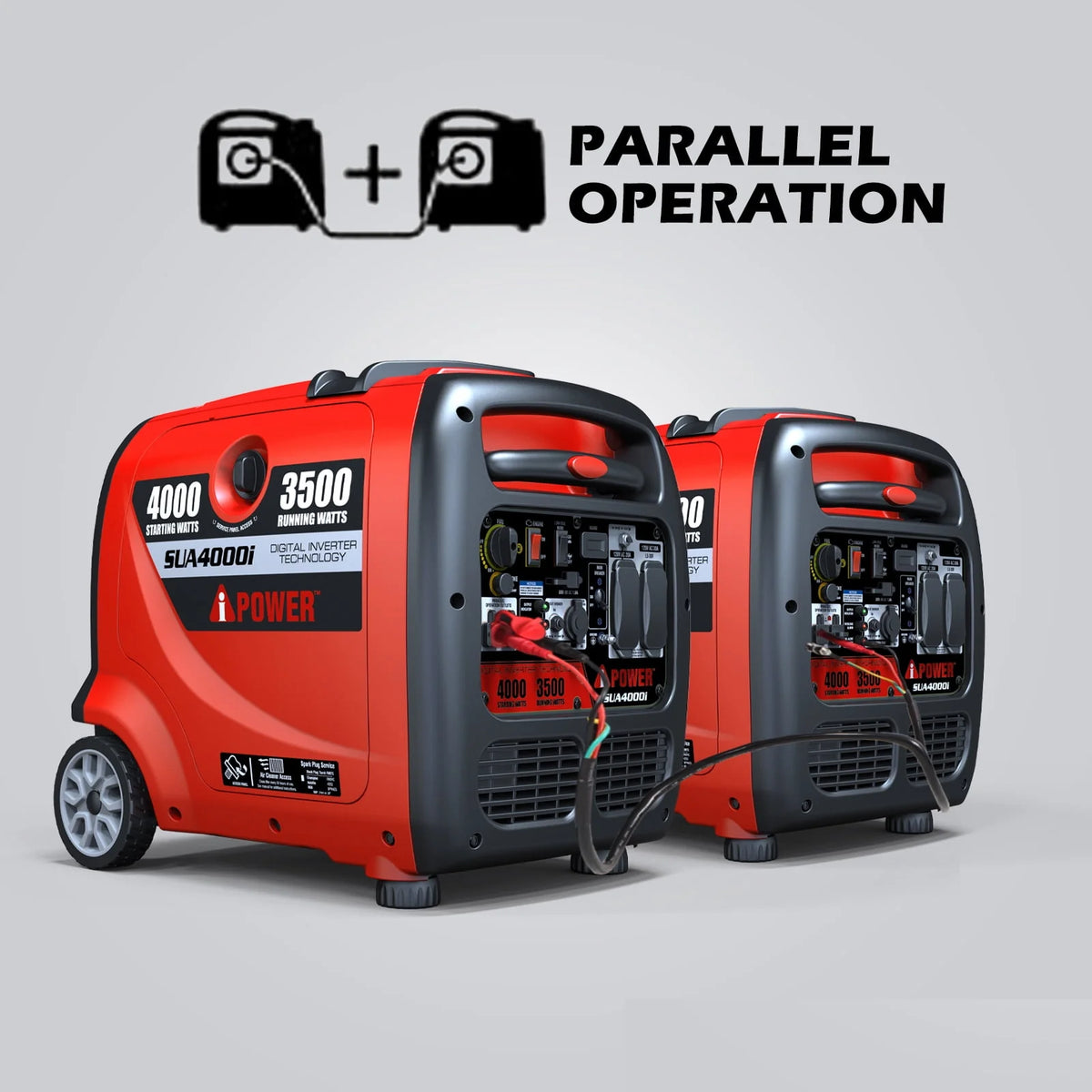 4,000-Watt Portable Inverter Generator Gas Powered C416433