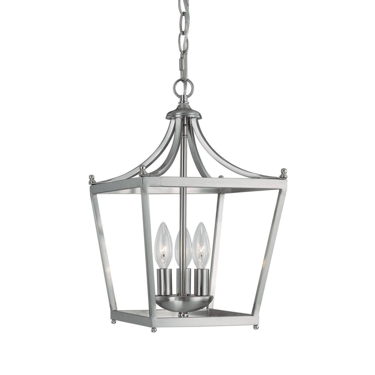 Brushed Nickel 3 Light Foyer N81600