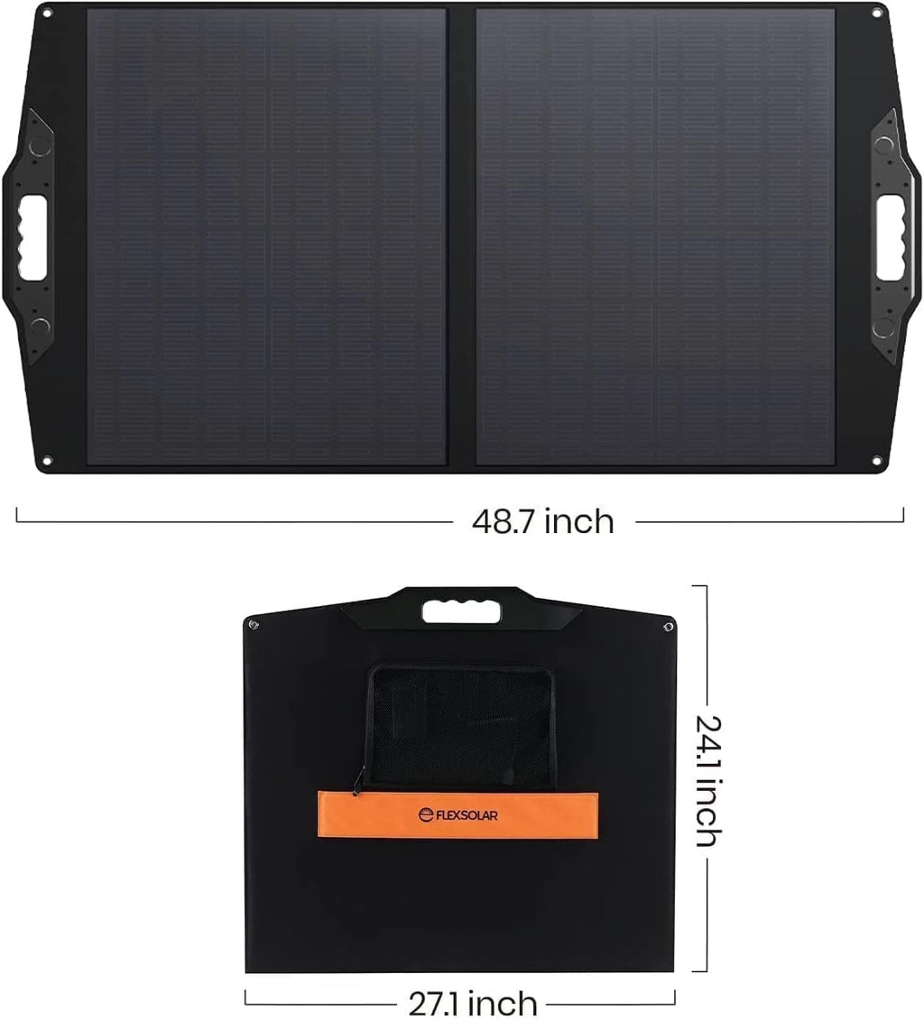 100W Foldable Solar Panel with DC Port A86361