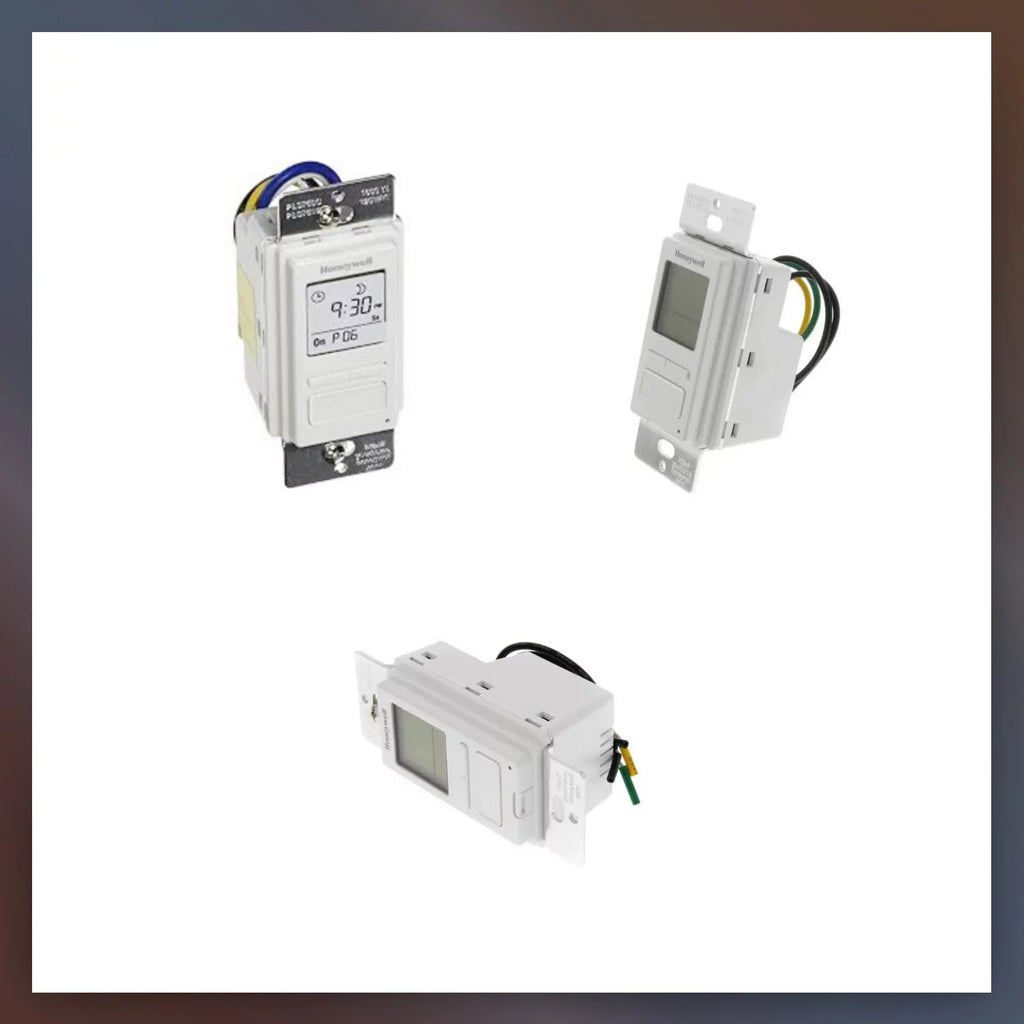Timer Switch with Sunrise Sunset Single or 3 Way P5349