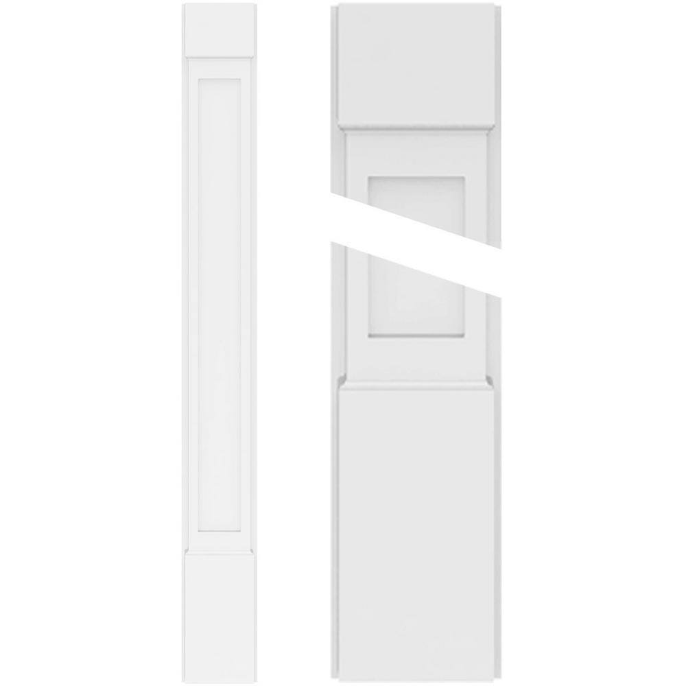 PVC Pilaster with Capital & Base (Pair) H70346