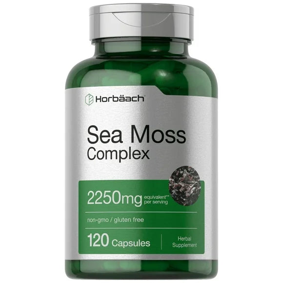 Sea Moss Complex Capsules 2250mg 120 Count F7099