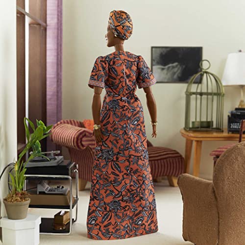 Maya Angelou Doll with Dress and Accessories H246