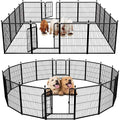 Dog Playpen Outdoor Panels with Doors V9522