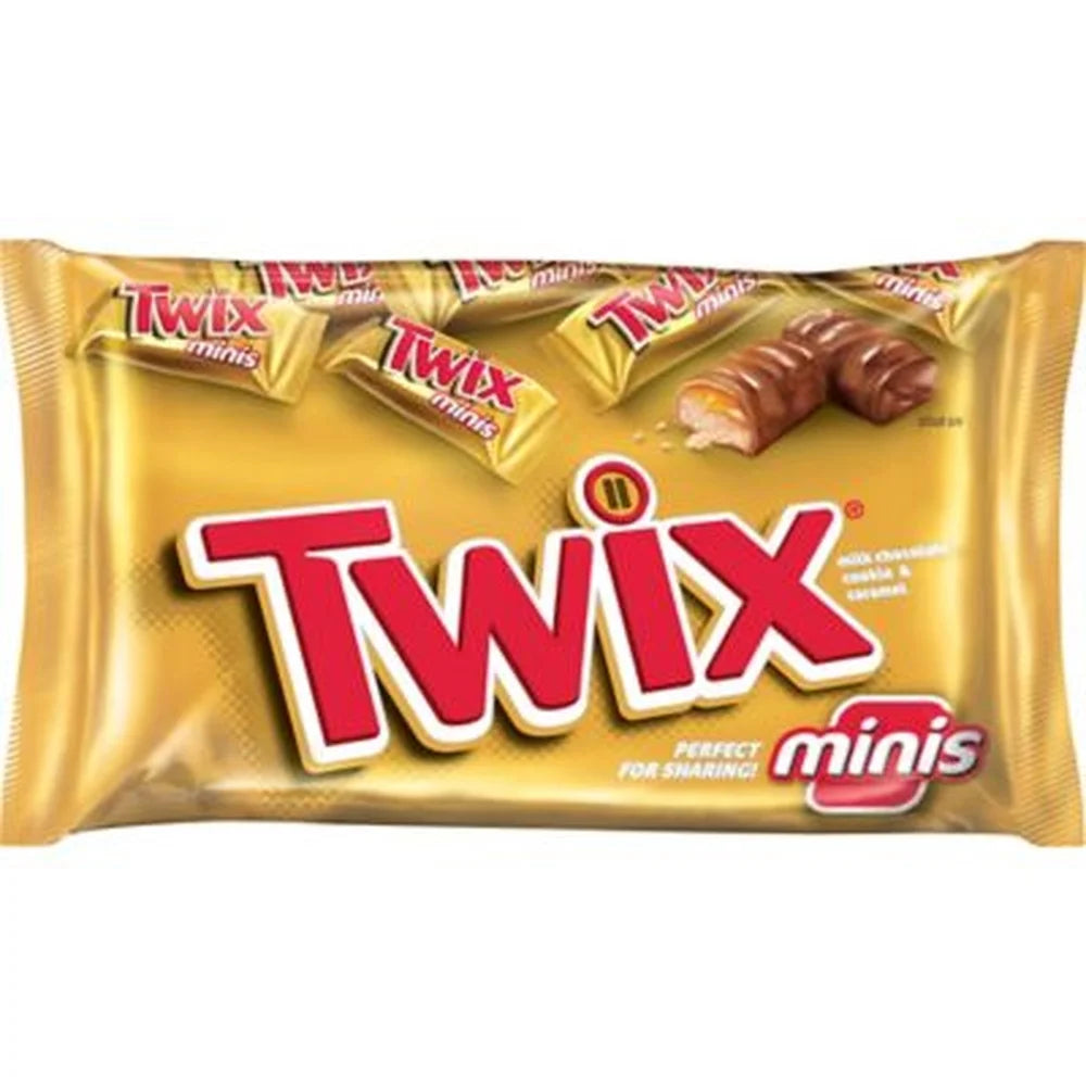 Caramel Chocolate Cookie Bar Candy Bag Pack of 32 O162