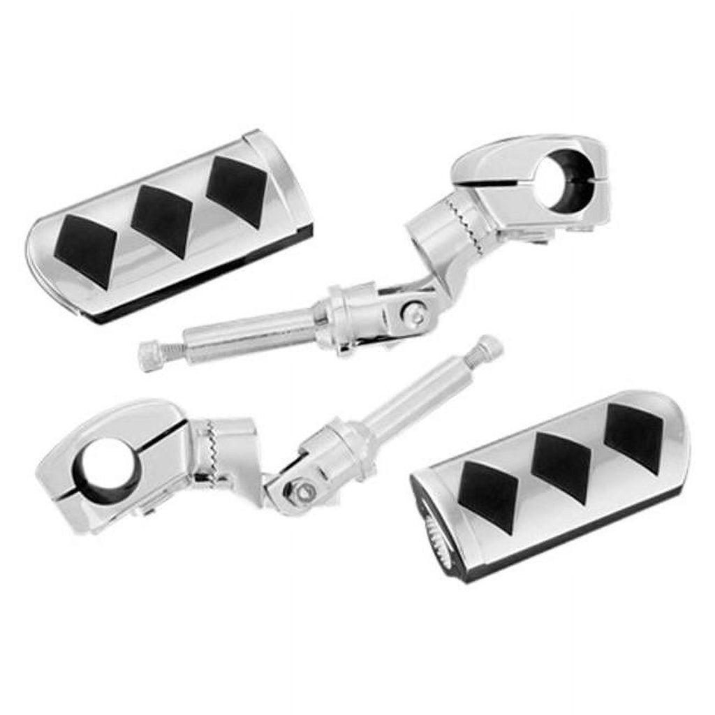 Chrome Highway Mount Pegs for Honda GL1800 Gold Wing J75356