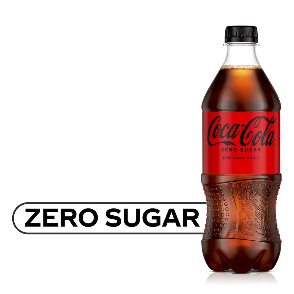 Zero Sugar Soda 20oz Bottles Pack of 12 T614063