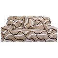 Beige Stretch Sofa Slipcover W949739