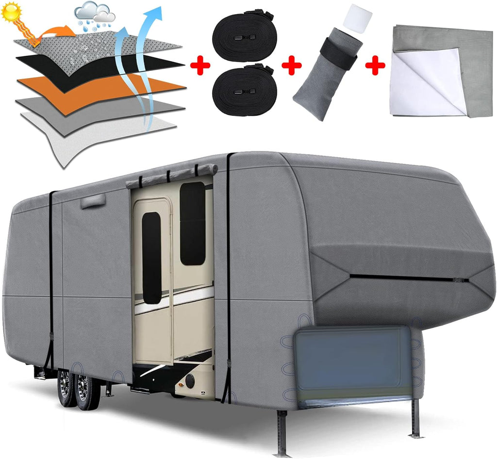 5 Layers Top 5th Wheel RV Cover Z43354