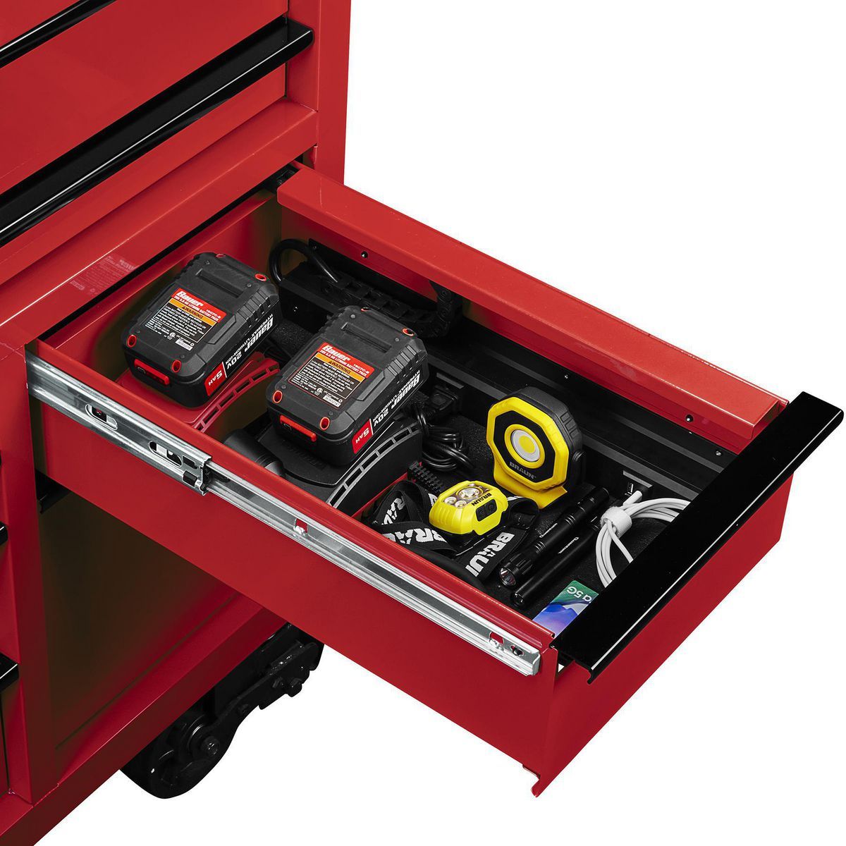 56 in. x 22 in. Red Roll Cab B449383