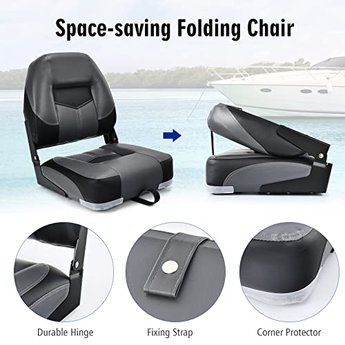 Folding High Back Boat Seats with Stainless Steel Screw P146
