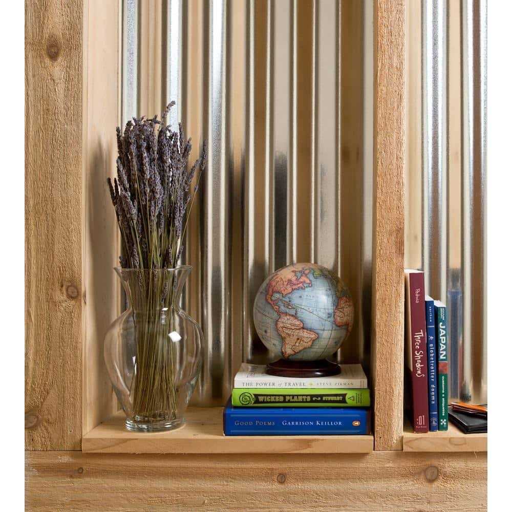 3 ft. Galvanized Steel Corrugated Project Panel P57171