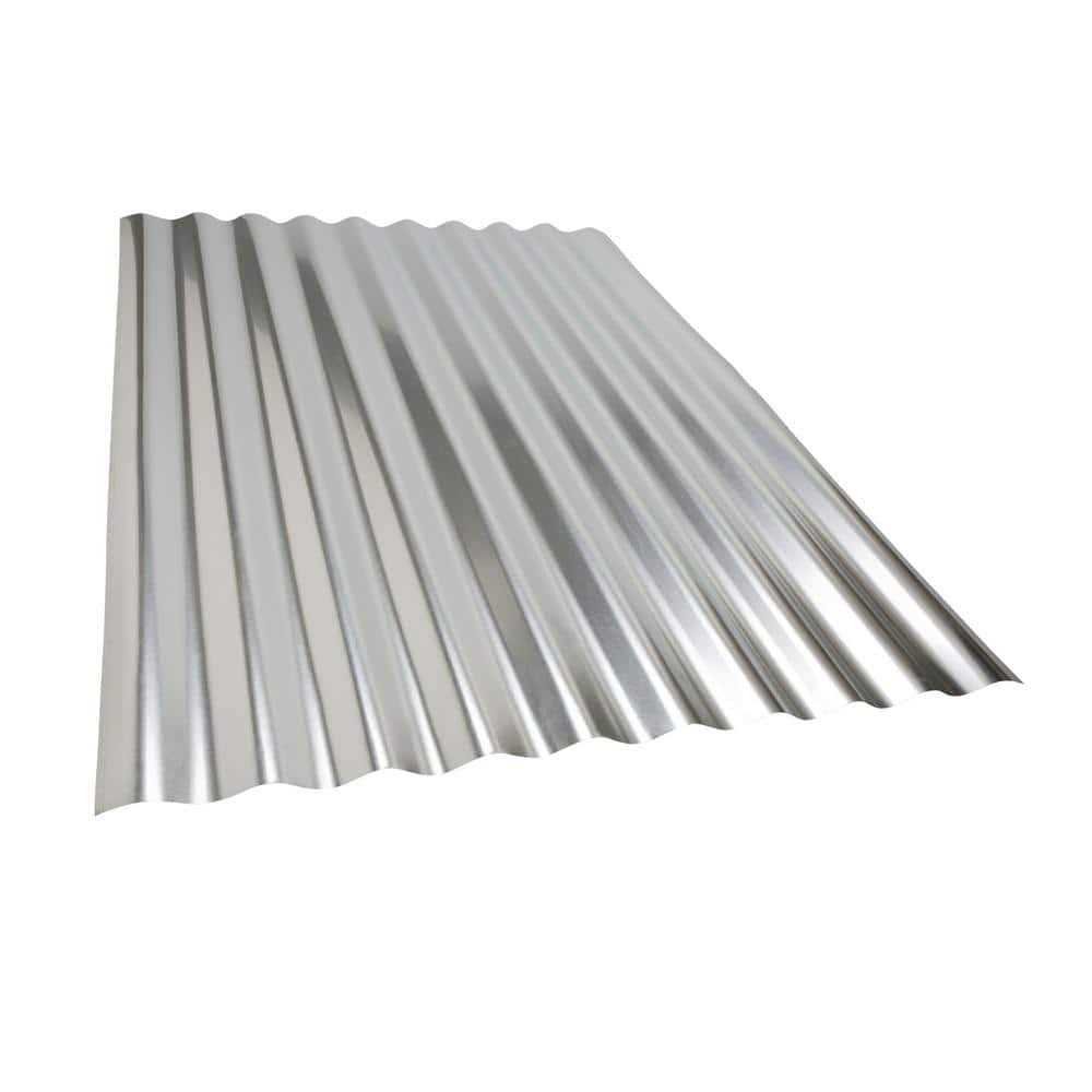 3 ft. Galvanized Steel Corrugated Project Panel P57171