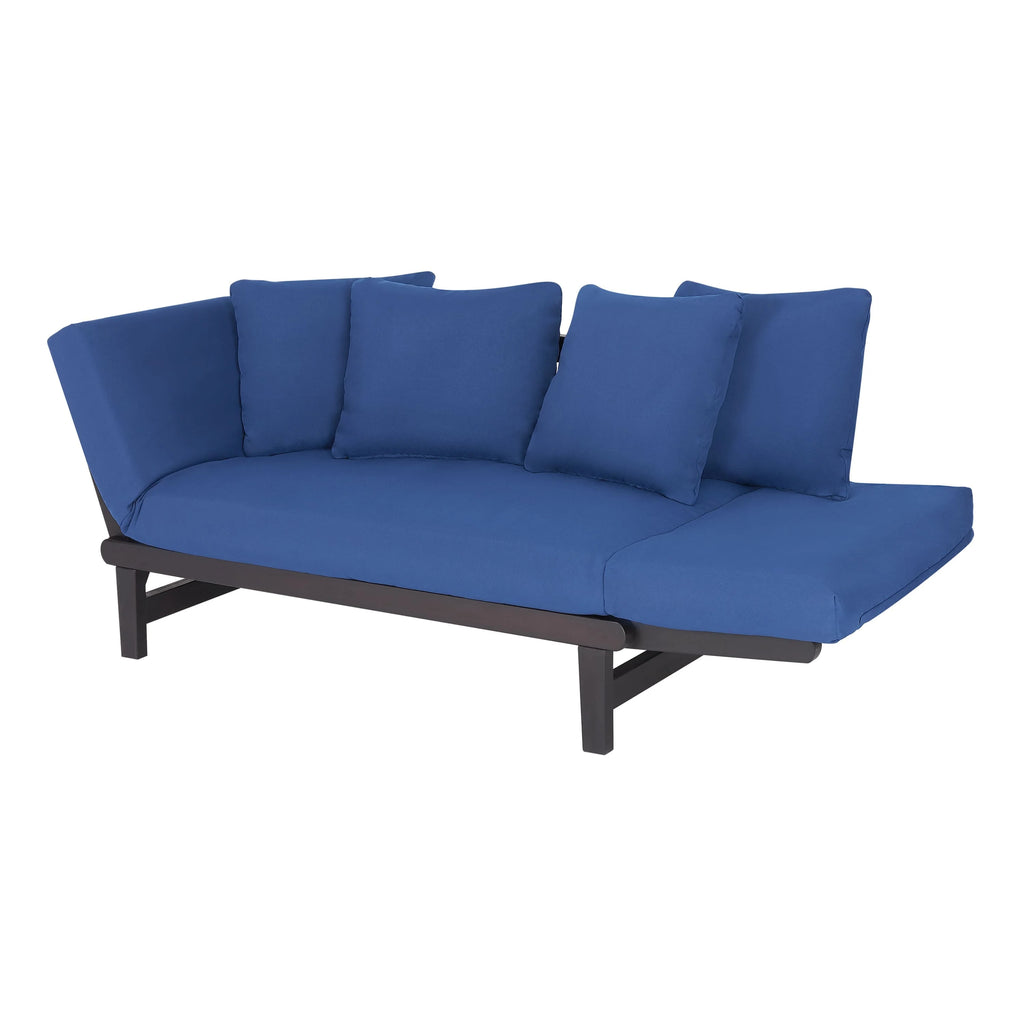 Convertible Outdoor Daybed Sofa Green Cushion V335585