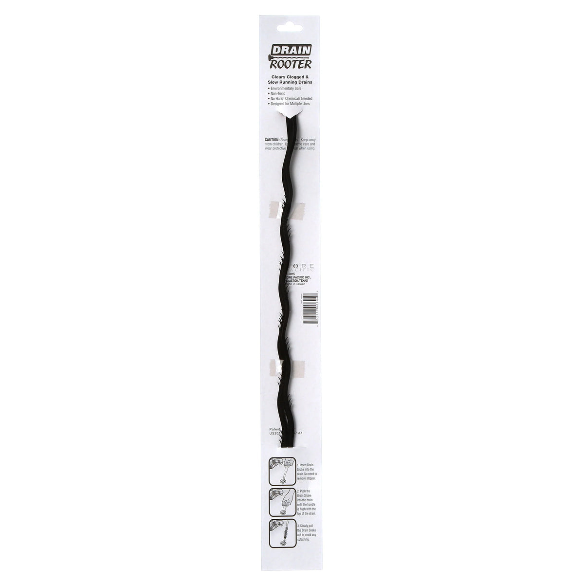 18 Flexible Plastic Drain Snake 2 Pack D326