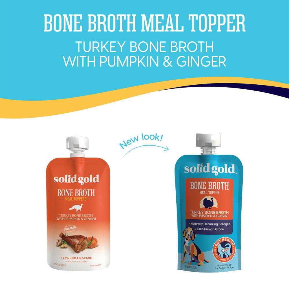 Solid Gold Turkey Bone Broth Dog Food Topper G344851