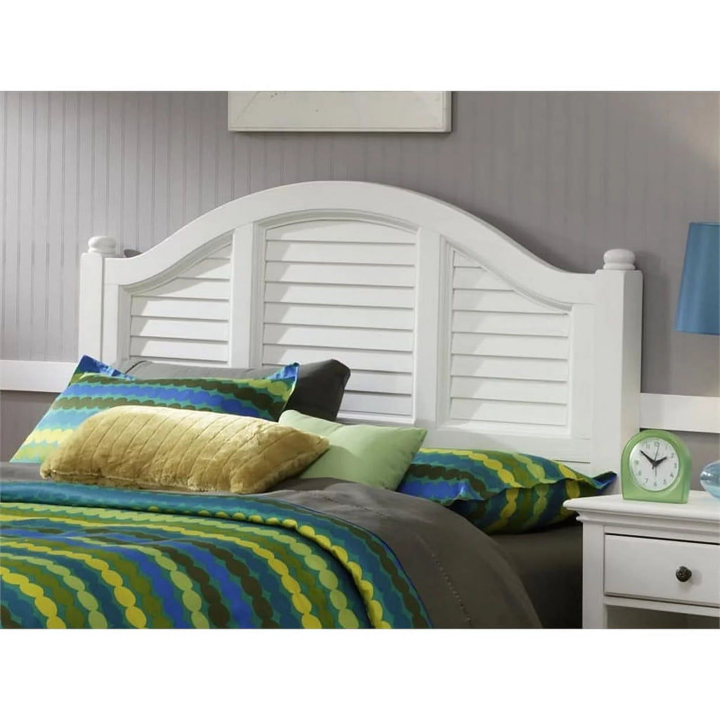 Queen Headboard in Off White Q640457