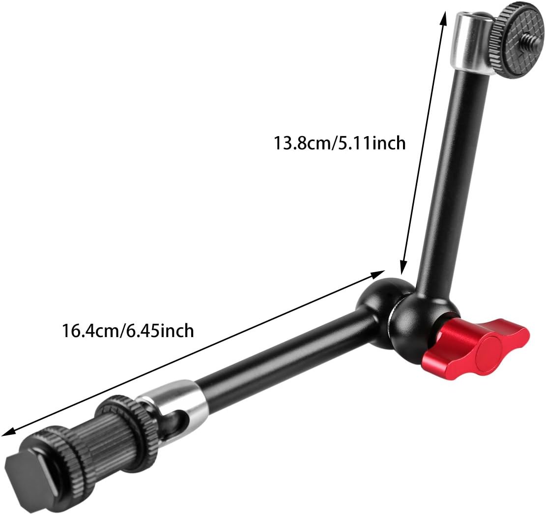 11inch Adjustable Articulating Friction Magic Arm with Large Super Clamp V778076