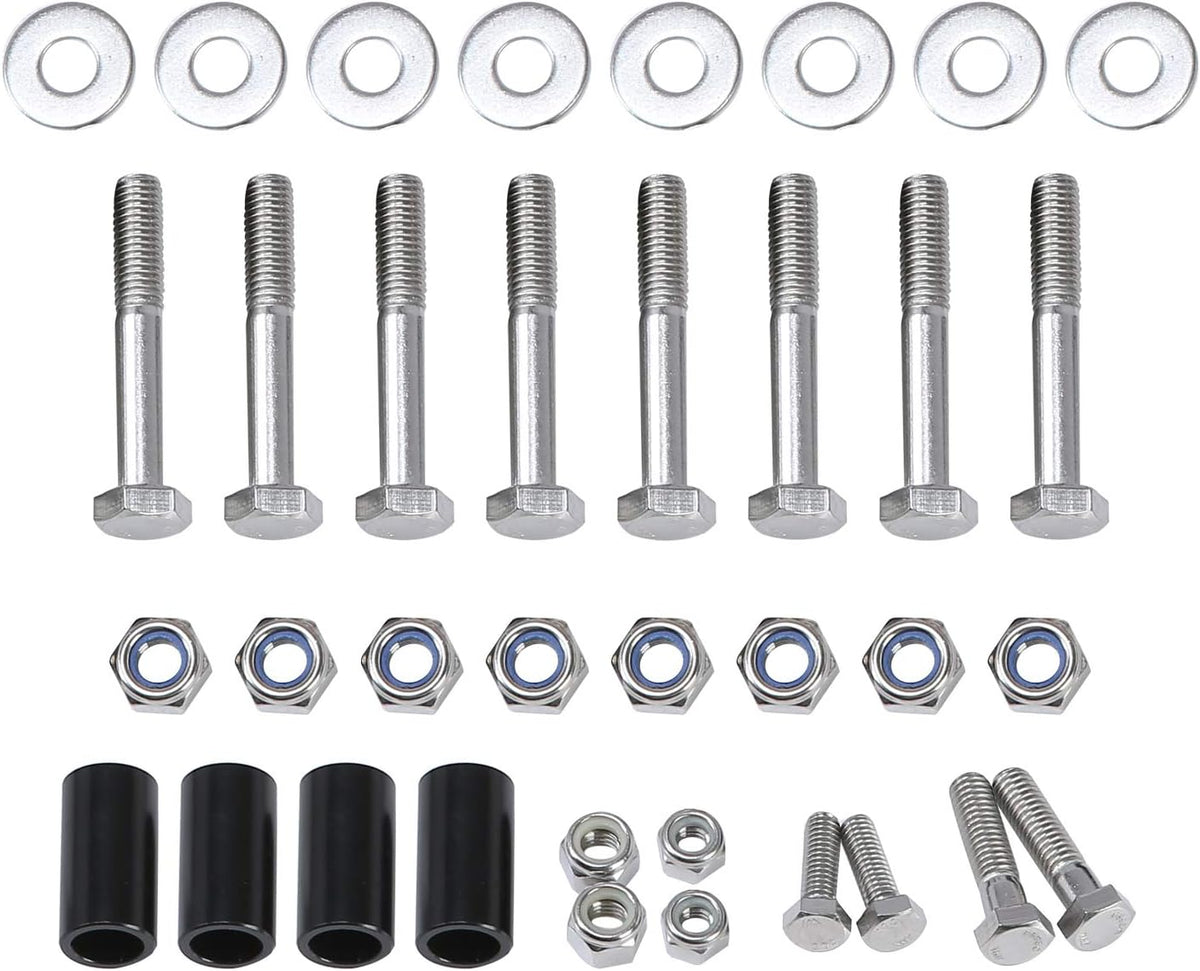 3" Front & Rear Lift Kit Steel Compatible with 2013-2021 Polaris Ranger XP 570 900 Crew XP 1000 Full Size Pack of 2 O57739