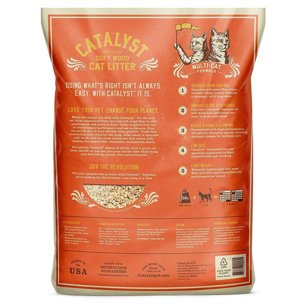 Catalyst Cat Litter Soft Wood F400349