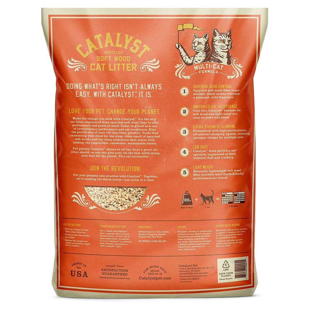 Catalyst Cat Litter Soft Wood F400349