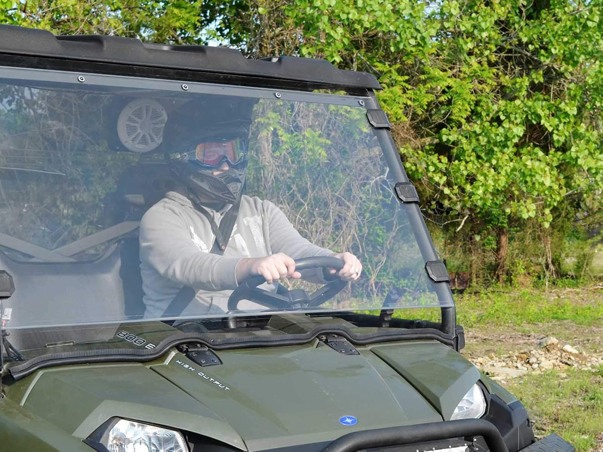 Heavy Duty Full Windshield 1/4 Thick Clear Polycarbonate T15669