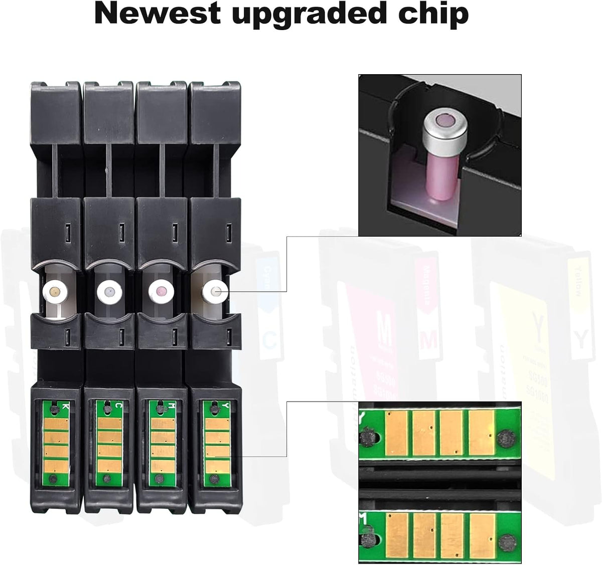 Sublimation Ink Cartridge 4-Pack T832