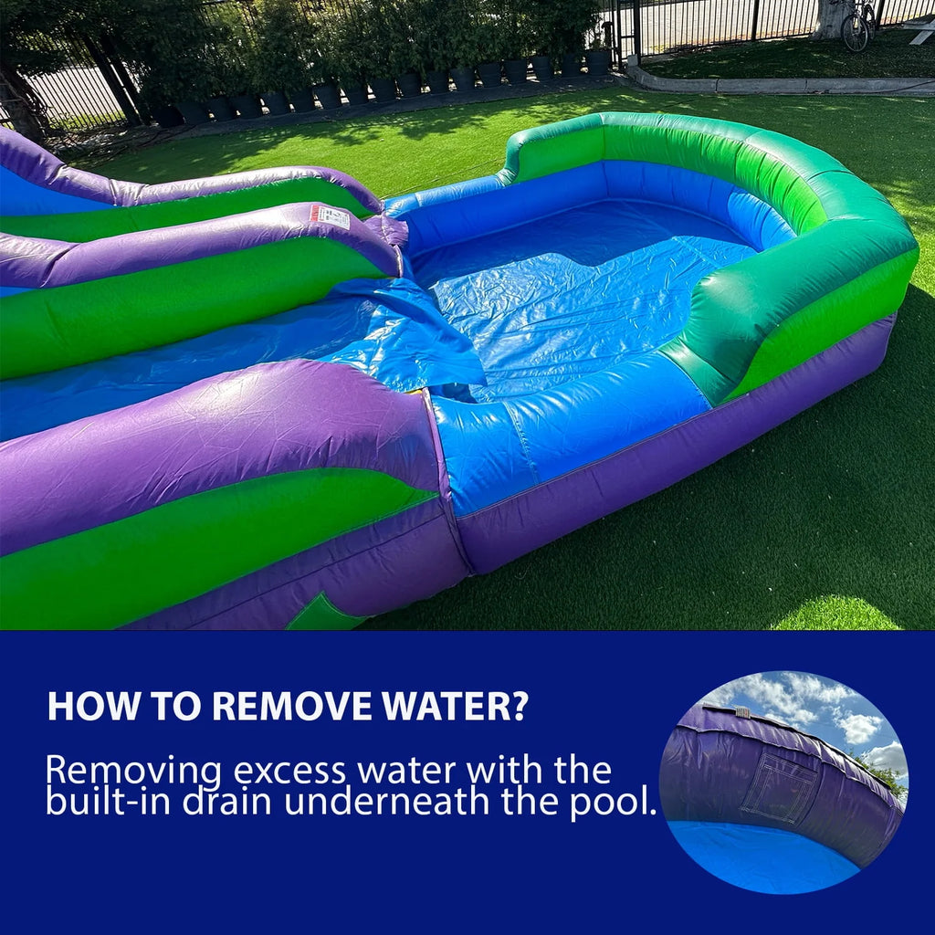 Commercial Grade Inflatable Water Slide with Pool G373