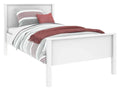 White Twin Platform Bed J353304