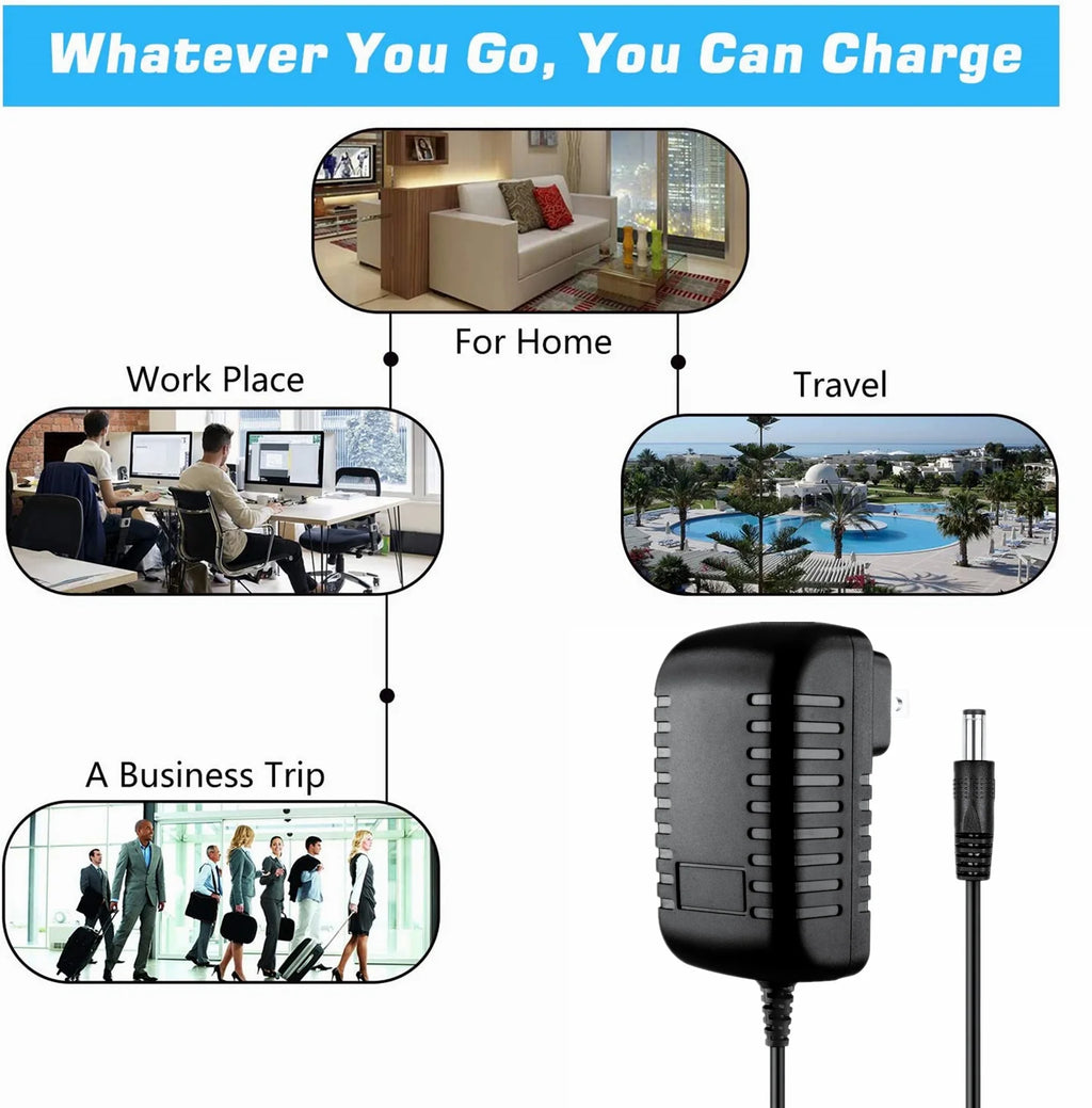 6V 6VDC AC Adapter Power Supply for Exercise Bike B3057