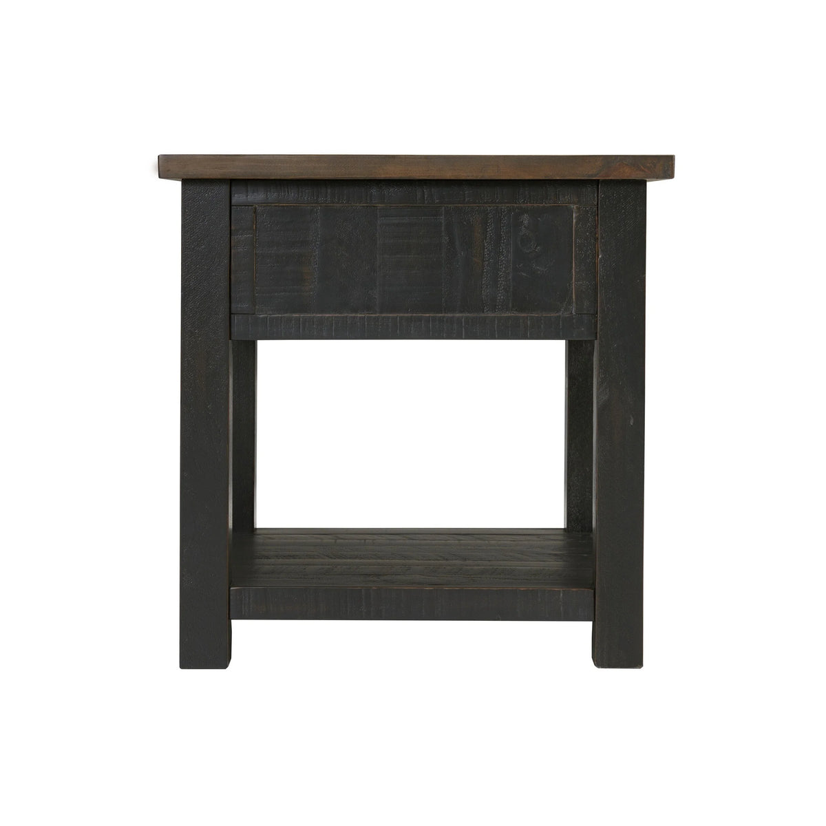 24 Inch End Table with Drawer and Shelf X607