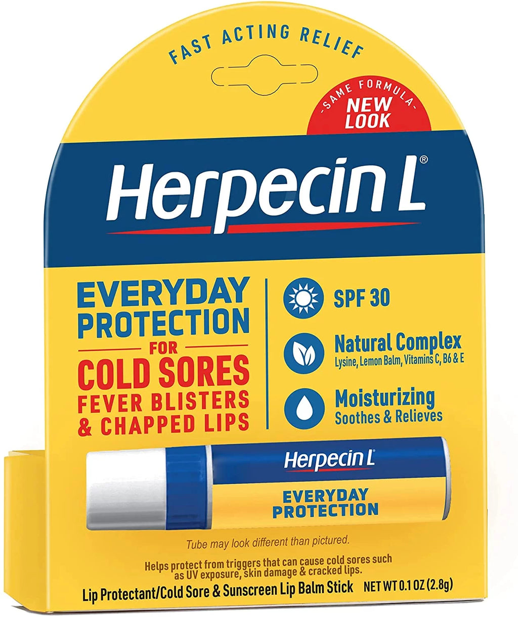 4 Pk Lip Balm Stick SPF 30 .10oz U12529