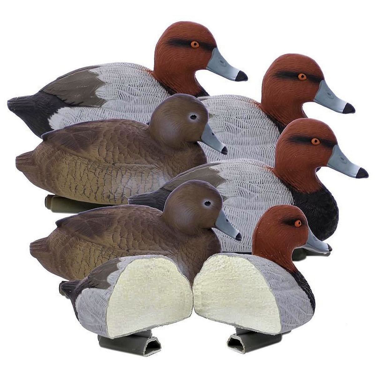 6 Pack Foam Filled Duck Decoys N57399