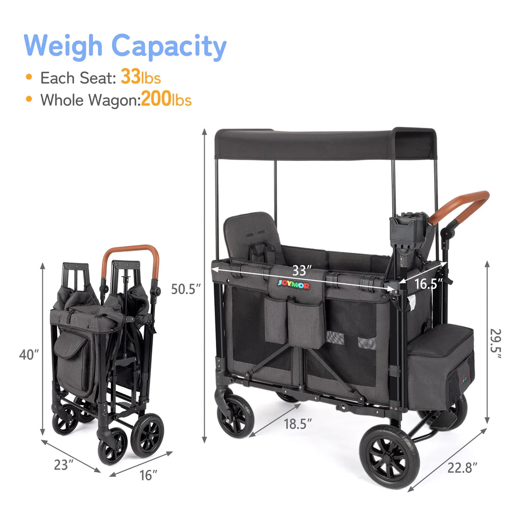 Double Stroller Wagon for 2 Kids T11456