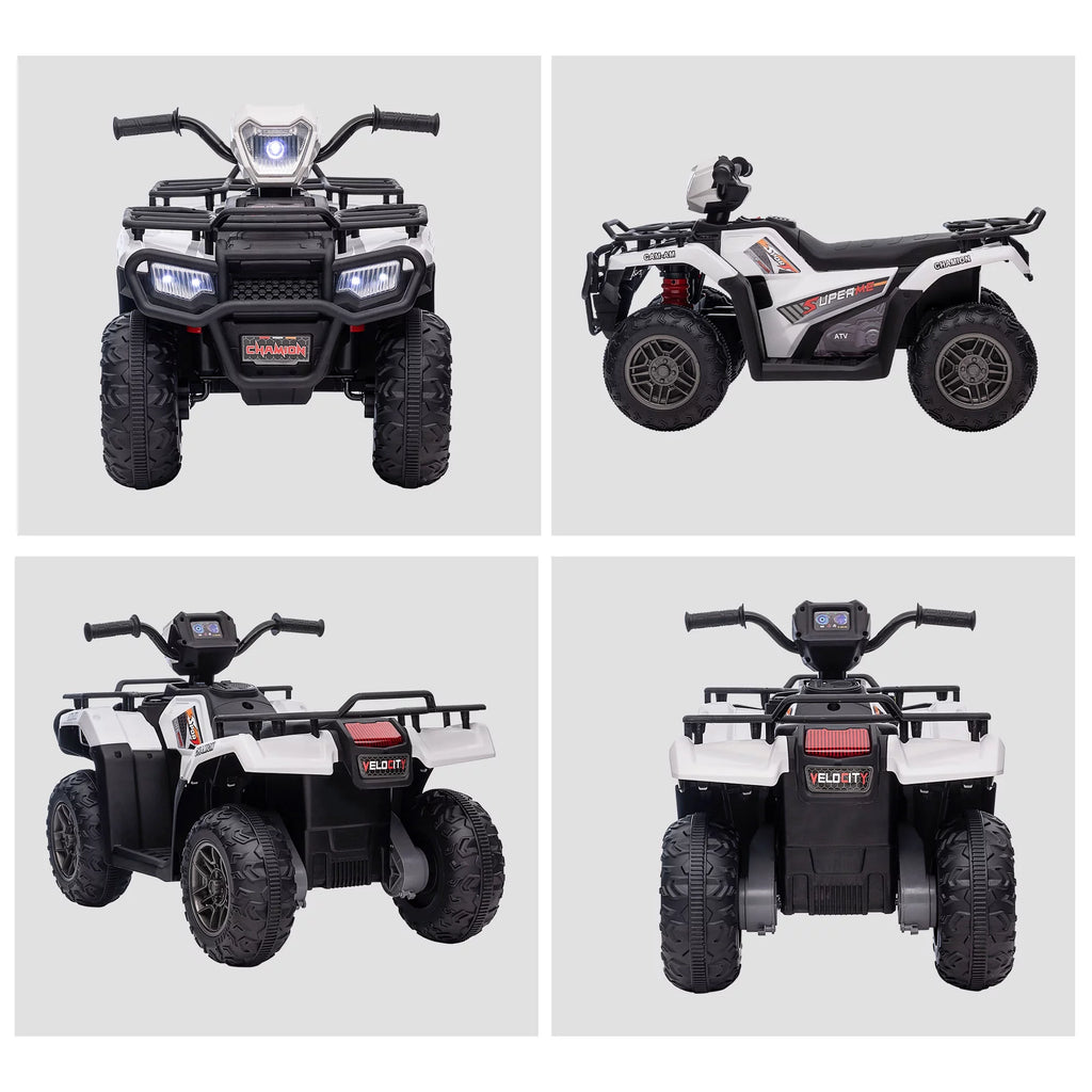 12V Kids ATV 4 Wheeler Green D139