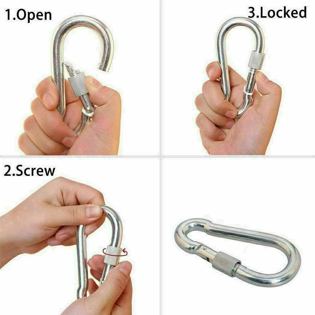 Double Side Neodymium Fishing Magnet Kit with Rope and Carabiner N189264