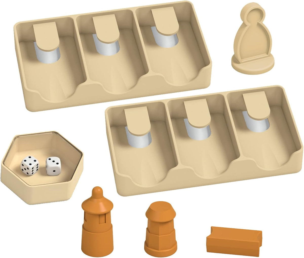 CATAN Board Game Traveler Edition, 3 to 4 players, 60 minutes, Pack of 2 D65199