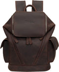 Genuine Leather Laptop Backpack G48577