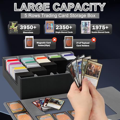Trading Card Storage Box with Dividers L767742