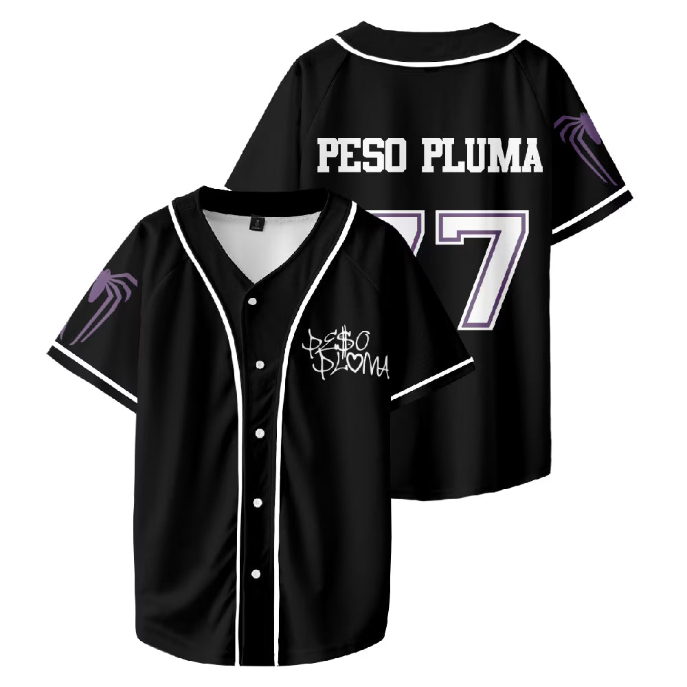 Baseball Jersey Shirt Short Sleeve Top B7104